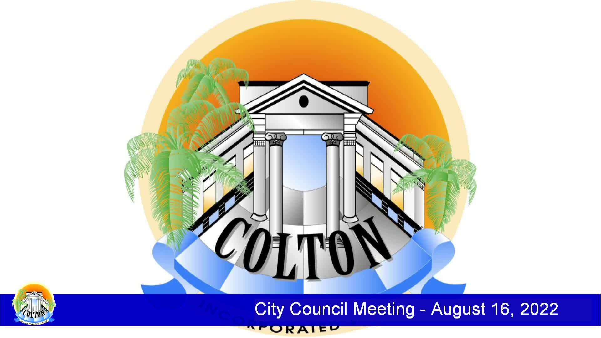City Council Meeting - 08.16.2022