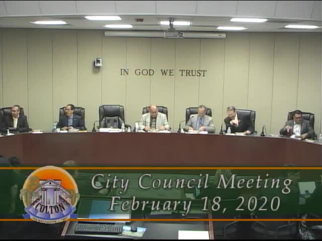 City Council Meeting - 02.18.2020