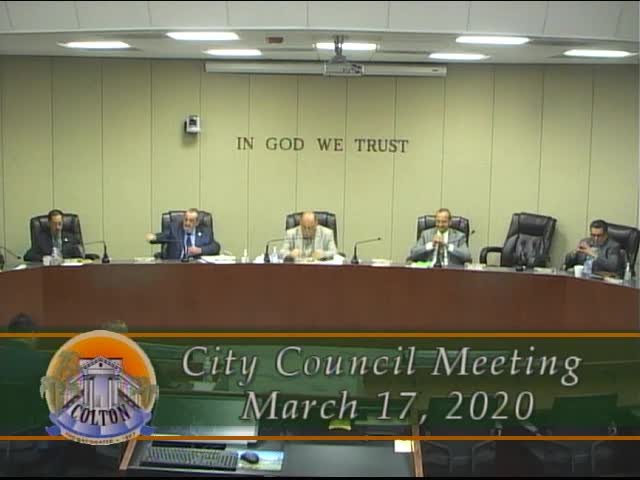 City Council Meeting - 03.17.2020