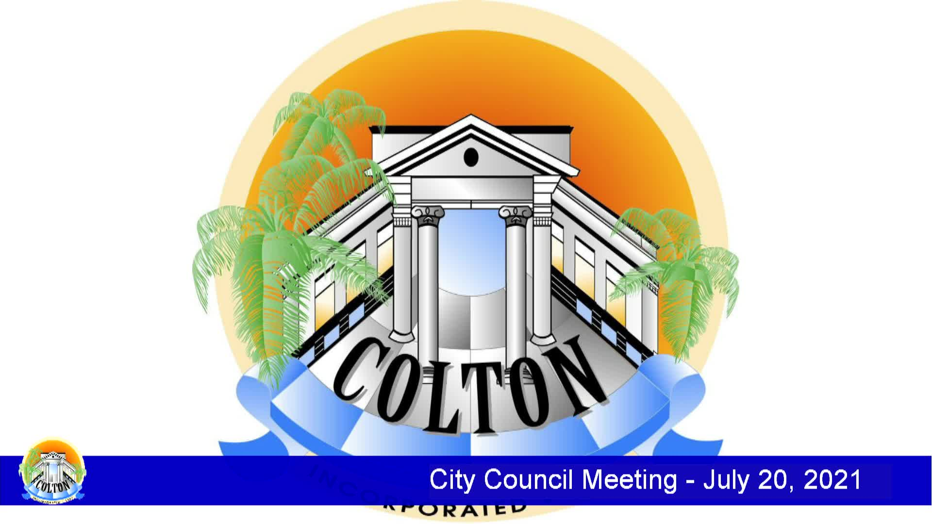 City Council Meeting - 07.20.2021