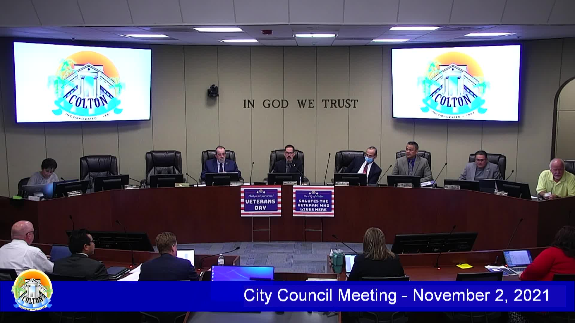 City Council Meeting - 11.02.2021